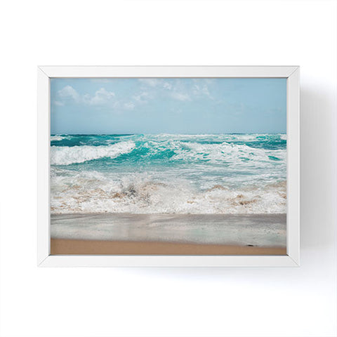 Hannah Kemp Pacific Splash Framed Mini Art Print