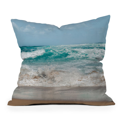 Hannah Kemp Pacific Splash Throw Pillow