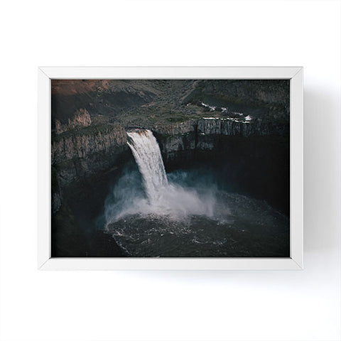 Hannah Kemp Palouse Falls Framed Mini Art Print