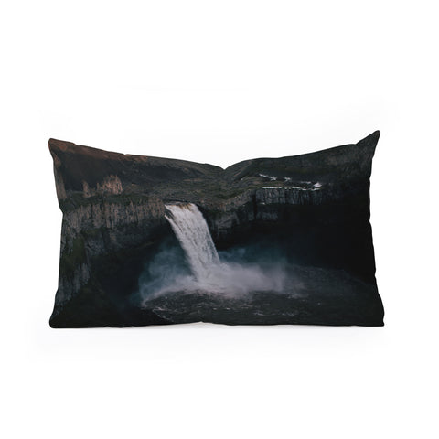 Hannah Kemp Palouse Falls Oblong Throw Pillow