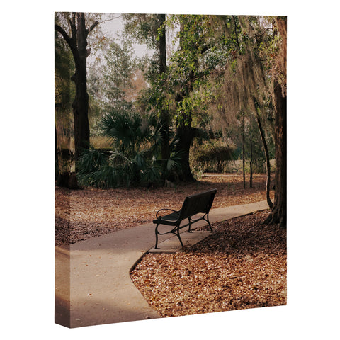 Hannah Kemp Park Path Art Canvas