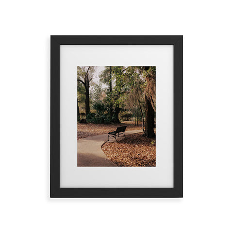 Hannah Kemp Park Path Framed Art Print