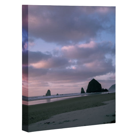 Hannah Kemp Pastel Cannon Beach Art Canvas