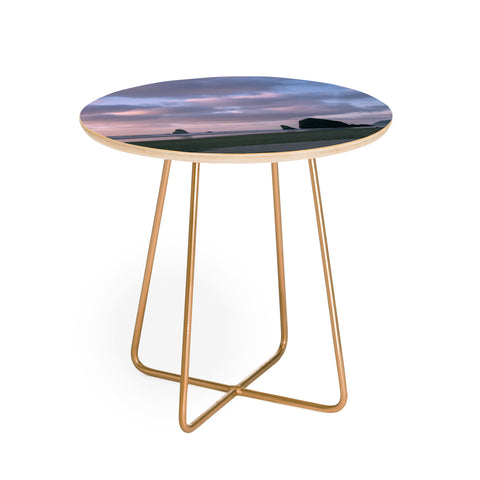 Hannah Kemp Pastel Cannon Beach Round Side Table