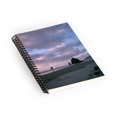 Hannah Kemp Pastel Cannon Beach Spiral Notebook