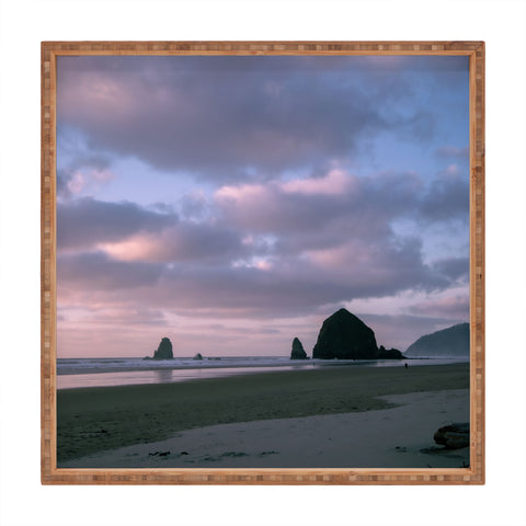 Hannah Kemp Pastel Cannon Beach Square Tray