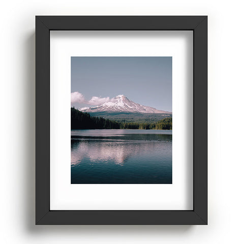Hannah Kemp Pastel Mountain Lake Recessed Framing Rectangle