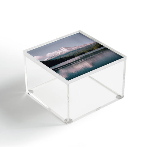 Hannah Kemp Pastel Mountain Lake Acrylic Box