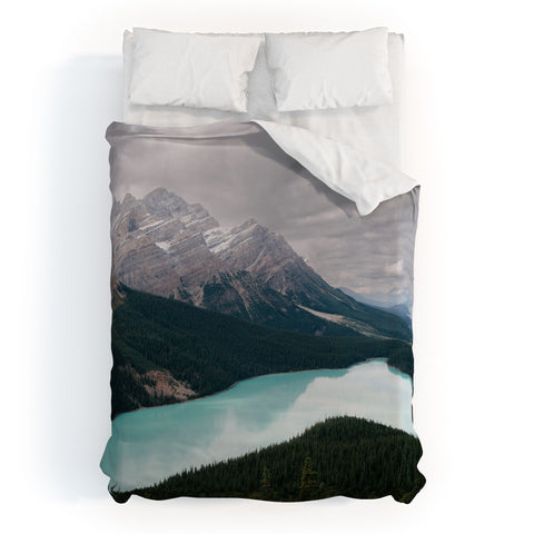 Hannah Kemp Peyto Lake Banff Duvet Cover