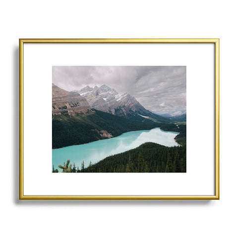 Hannah Kemp Peyto Lake Banff Metal Framed Art Print