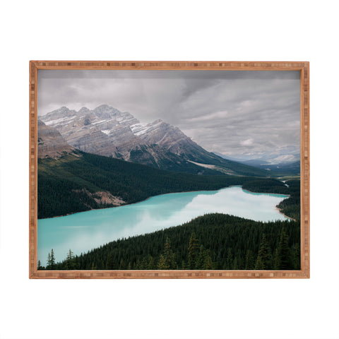 Hannah Kemp Peyto Lake Banff Rectangular Tray