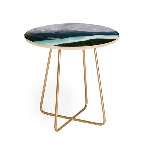 Hannah Kemp Peyto Lake Banff Round Side Table