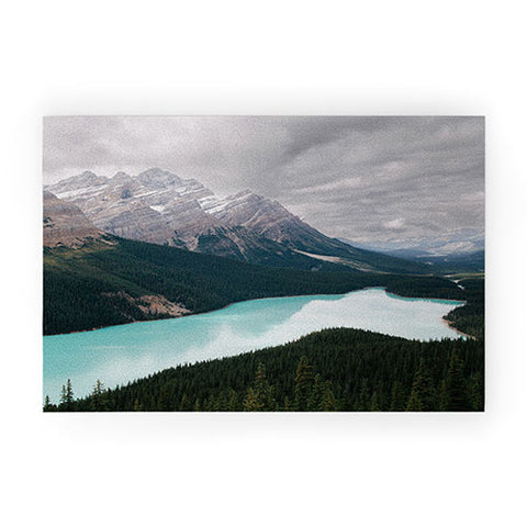 Hannah Kemp Peyto Lake Banff Welcome Mat