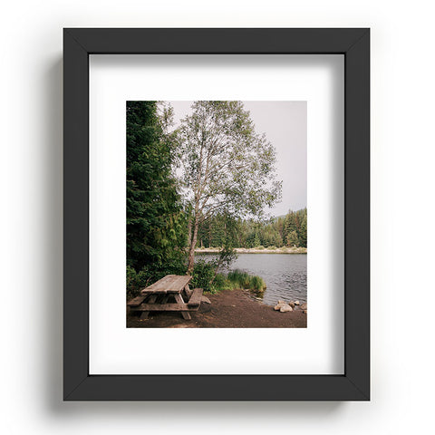 Hannah Kemp Picnic Lake Recessed Framing Rectangle