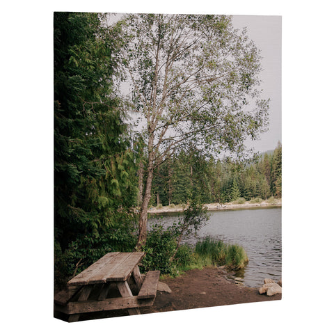 Hannah Kemp Picnic Lake Art Canvas