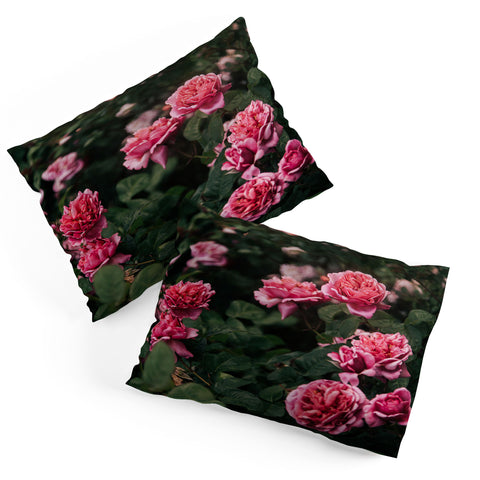 Hannah Kemp Pink Rose Garden Pillow Shams