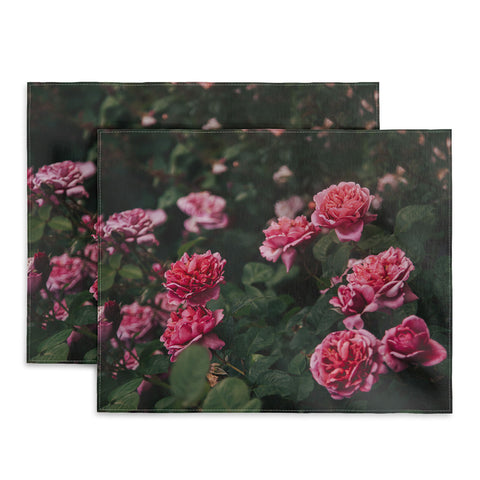 Hannah Kemp Pink Rose Garden Placemat