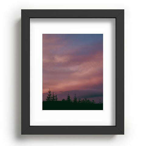 Hannah Kemp Pink Skies Recessed Framing Rectangle