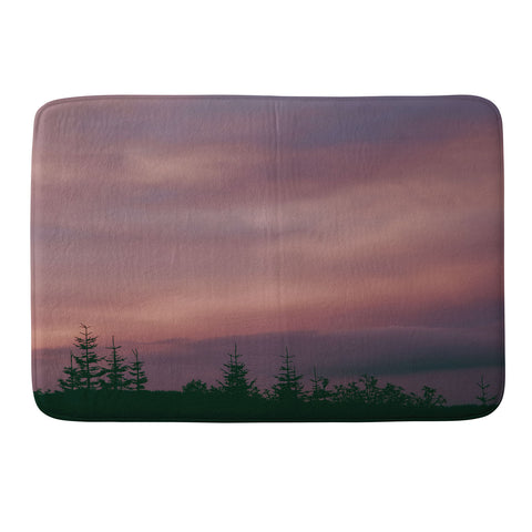 Hannah Kemp Pink Skies Memory Foam Bath Mat