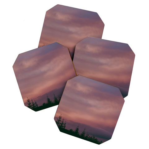 Hannah Kemp Pink Skies Coaster Set
