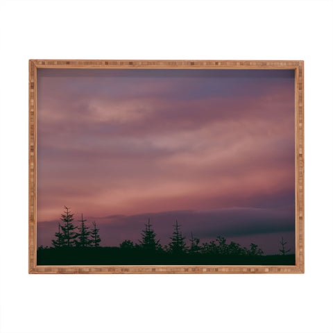 Hannah Kemp Pink Skies Rectangular Tray