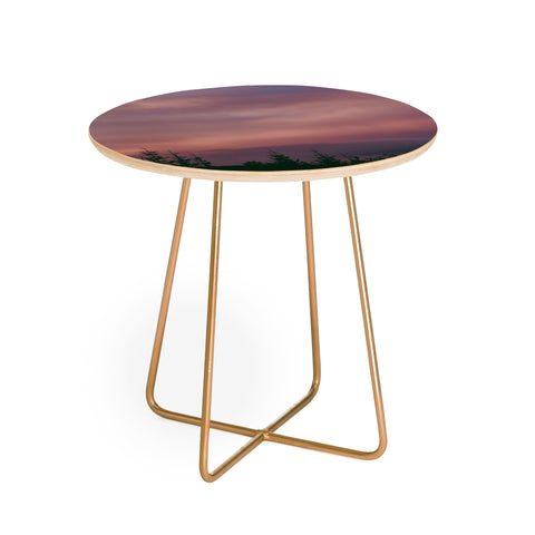 Hannah Kemp Pink Skies Round Side Table