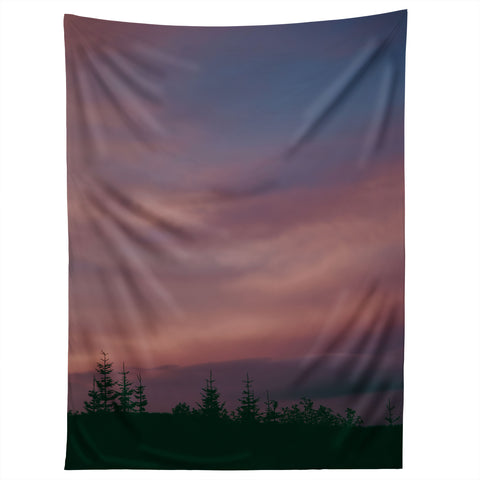 Hannah Kemp Pink Skies Tapestry