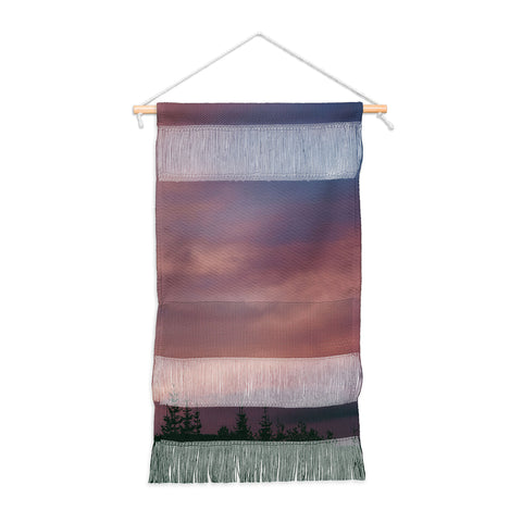 Hannah Kemp Pink Skies Wall Hanging Portrait