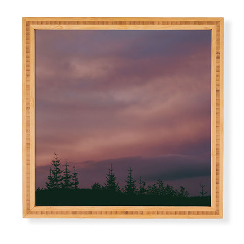 Hannah Kemp Pink Skies Framed Wall Art