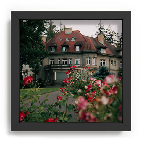 Hannah Kemp Pittock Mansion Blooms Recessed Framing Square