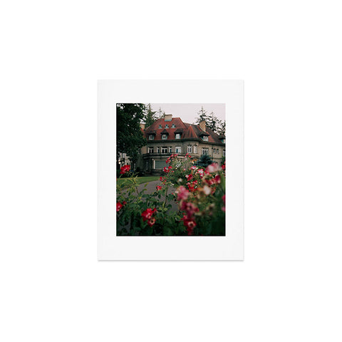 Hannah Kemp Pittock Mansion Blooms Art Print