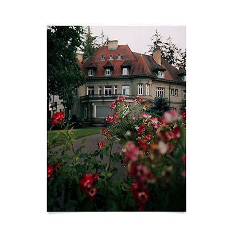 Hannah Kemp Pittock Mansion Blooms Poster