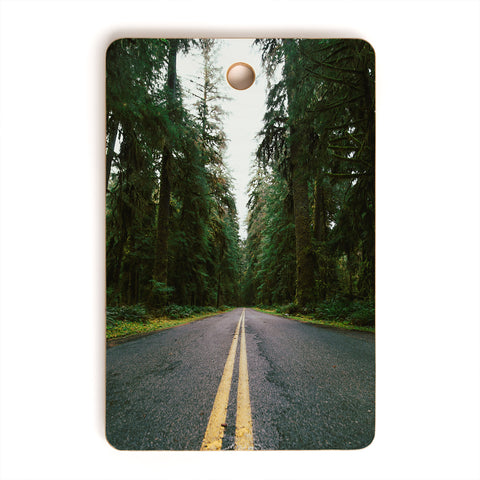 Hannah Kemp PNW Rainforest Drive Cutting Board Rectangle