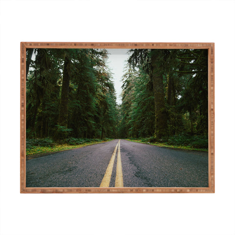 Hannah Kemp PNW Rainforest Drive Rectangular Tray