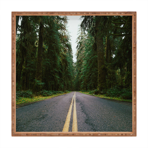 Hannah Kemp PNW Rainforest Drive Square Tray