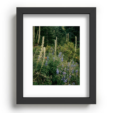 Hannah Kemp PNW Wildflowers Recessed Framing Rectangle