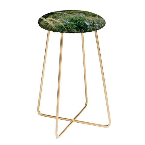 Hannah Kemp PNW Wildflowers Counter Stool