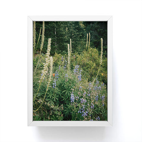 Hannah Kemp PNW Wildflowers Framed Mini Art Print