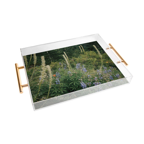 Hannah Kemp PNW Wildflowers Acrylic Tray