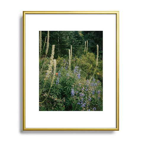 Hannah Kemp PNW Wildflowers Metal Framed Art Print