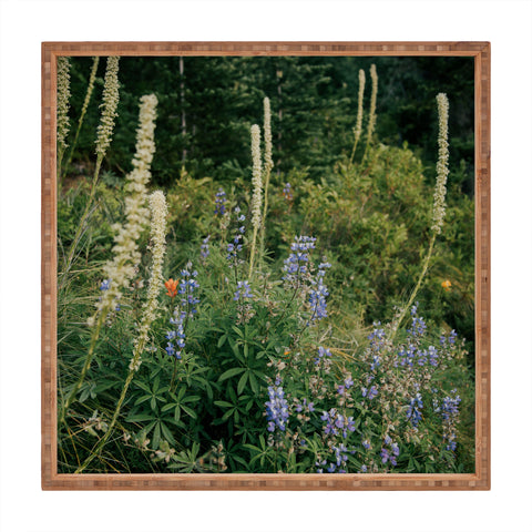 Hannah Kemp PNW Wildflowers Square Tray