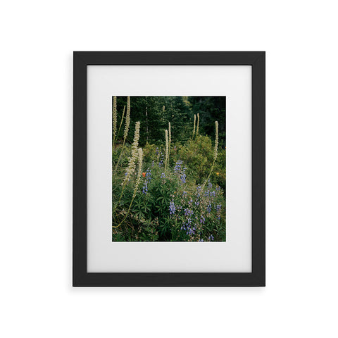 Hannah Kemp PNW Wildflowers Framed Art Print