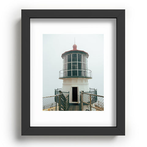 Hannah Kemp Point Reyes Lighthouse Recessed Framing Rectangle