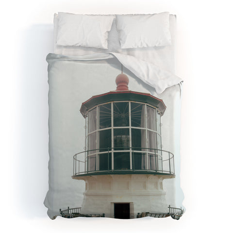 Hannah Kemp Point Reyes Lighthouse Duvet Cover