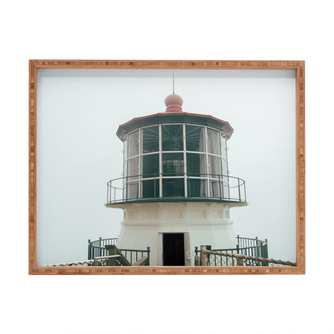 Hannah Kemp Point Reyes Lighthouse Rectangular Tray
