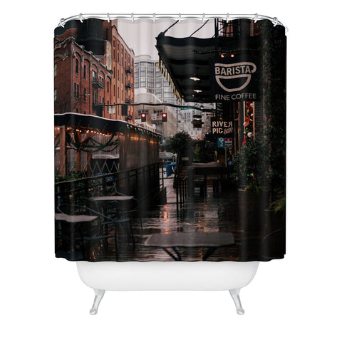 Hannah Kemp Portland Pearl District Shower Curtain