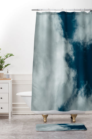 Hannah Kemp Puffs Shower Curtain And Mat