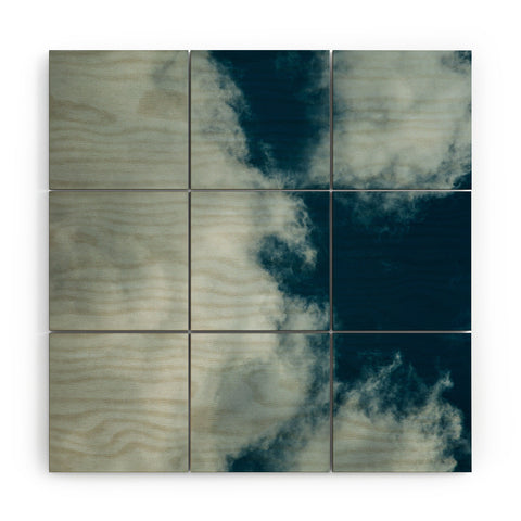 Hannah Kemp Puffs Wood Wall Mural