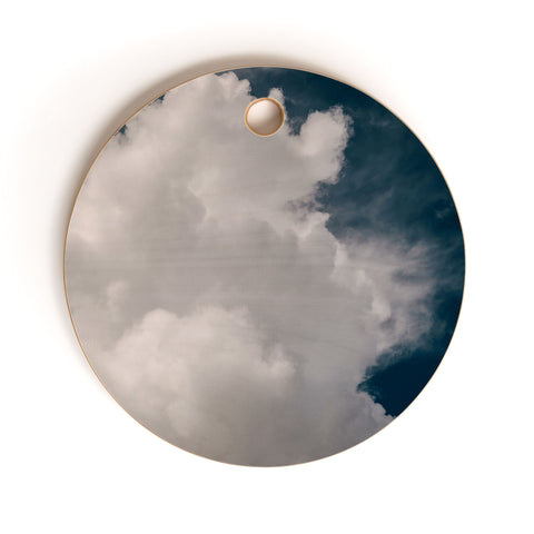 Hannah Kemp Puffy Clouds Cutting Board Round