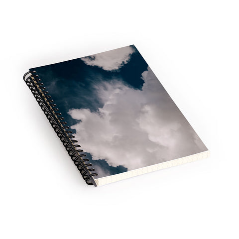 Hannah Kemp Puffy Clouds Spiral Notebook
